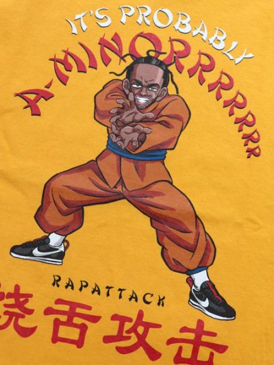 画像3: Rap Attack A-MINORRRRR L/S TEE GOLD