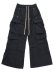 画像1: 【送料無料】mnml RAVE DOUBLE CARGO PANT BLACK (1)