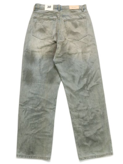 画像2: 【送料無料】mnml ULTRA BAGGY DESTROYED DENIM VINTAGE BLUE