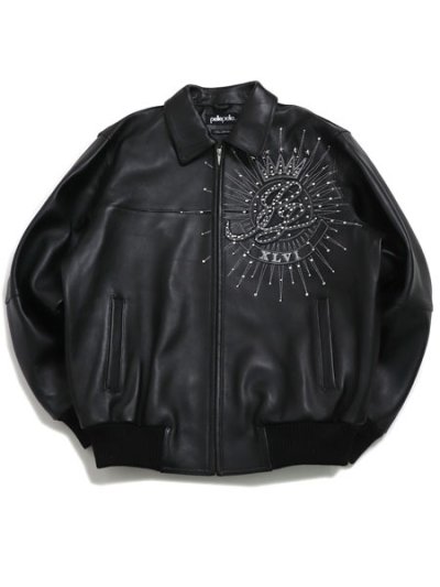 画像2: 【送料無料】PELLE PELLE 46TH ANNIVERSARY JACKET BLACK/SILVER