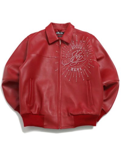 画像2: 【送料無料】PELLE PELLE 46TH ANNIVERSARY JACKET CABERNET/SILVER