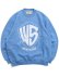 画像1: 【送料無料】WEST WEAR WS EMBROIDERY LOGO CREWNECK SAXE BLUE/WH (1)