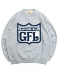 【送料無料】WEST WEAR GFL EMBROIDERY LOGO CREWNECK GRAY/NAVY