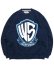 画像1: 【送料無料】WEST WEAR WS EMBROIDERY LOGO CREWNECK NAVY/WHITE (1)