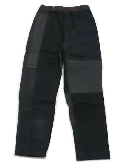 画像2: 【SALE】MR.REMAKE MAN REMAKE DUCK CHEF PANTS BLACK ASSORT