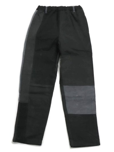 画像2: 【SALE】MR.REMAKE MAN REMAKE DUCK CHEF PANTS BLACK ASSORT