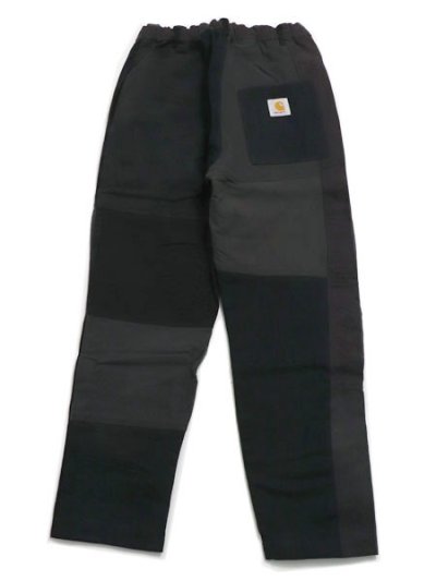 画像1: 【SALE】MR.REMAKE MAN REMAKE DUCK CHEF PANTS BLACK ASSORT