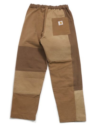 画像1: 【SALE】MR.REMAKE MAN REMAKE DUCK CHEF PANTS BROWN ASSORT