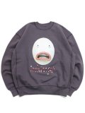 【送料無料】WHIMSY SOCKS SHY INTERNET USER CREWNECK PURPLE