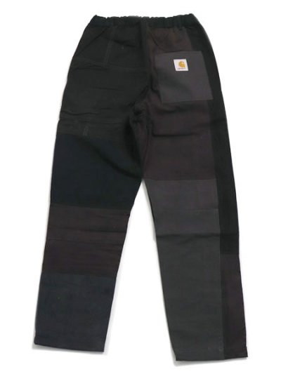 画像1: 【SALE】MR.REMAKE MAN REMAKE DUCK CHEF PANTS BLACK ASSORT