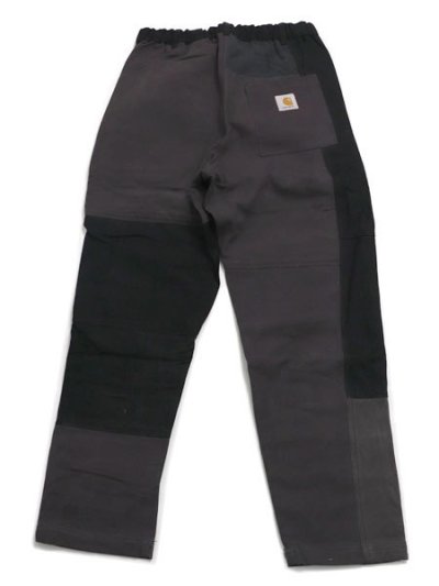 画像1: 【SALE】MR.REMAKE MAN REMAKE DUCK CHEF PANTS BLACK ASSORT