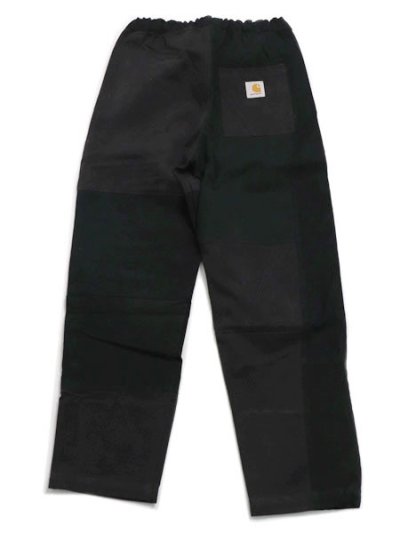 画像1: 【SALE】MR.REMAKE MAN REMAKE DUCK CHEF PANTS BLACK ASSORT