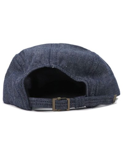 画像4: 【MEGA SALE】NEW YORK HAT CHAMBRAY 5PANEL CAP-NAVY