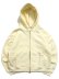 画像1: 【送料無料】EPTM. PERFECT ZIP UP HOODIE-CREAM (1)