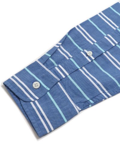 画像5: 【MEGA SALE】J.CREW SLIM HORIZONTAL STRIPE WASHED SHIRT