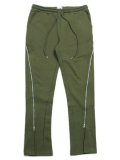 【送料無料】EPTM. ZIP FLARED SWEATPANTS-OLIVE