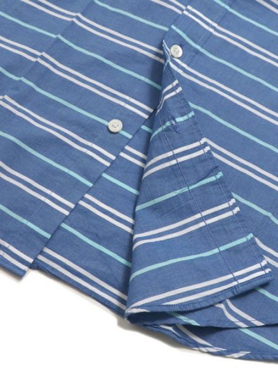 画像4: 【MEGA SALE】J.CREW SLIM HORIZONTAL STRIPE WASHED SHIRT