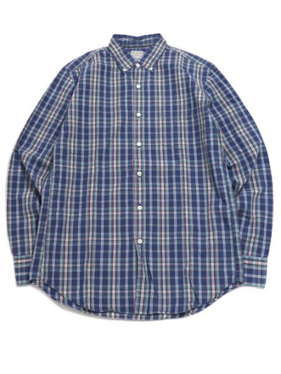 画像1: 【MEGA SALE】J.CREW WASHED PLAID BD SHIRT