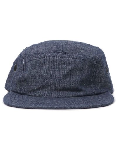 画像2: 【MEGA SALE】NEW YORK HAT CHAMBRAY 5PANEL CAP-NAVY