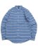 画像1: 【MEGA SALE】J.CREW SLIM HORIZONTAL STRIPE WASHED SHIRT (1)