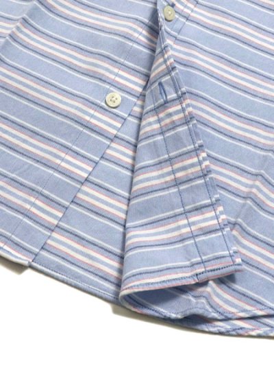 画像4: 【MEGA SALE】J.CREW SLIM MULTISTRIPE SUNWASHED OXFORD SHIRT