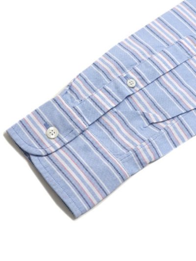 画像5: 【MEGA SALE】J.CREW SLIM MULTISTRIPE SUNWASHED OXFORD SHIRT