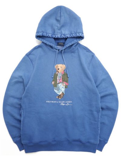 画像1: 【送料無料】POLO RALPH LAUREN EXPLORER BEAR FLEECE HOODIE