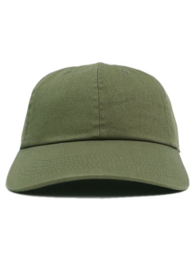 画像2: NEW HATTAN 6PNL COTTON CAP-CAMO GREEN