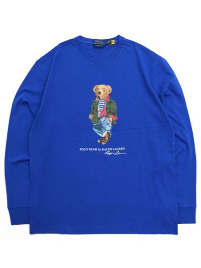 画像1: 【送料無料】POLO RALPH LAUREN CLASSIC FIT EXPLORER BEAR L/S TEE