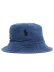 画像5: 【送料無料】POLO RALPH LAUREN REVERSIBLE CHINO INDIGO LINEN BUCKET HAT