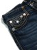 画像3: 【送料無料】TRUE RELIGION JOEY PICK STITCH FLAP FLARE TRAVIS DK WS