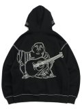 【送料無料】TRUE RELIGION SUPER QT BUDDHA HOODIE BLACK