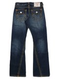 【送料無料】TRUE RELIGION JOEY PICK STITCH FLAP FLARE TRAVIS DK WS