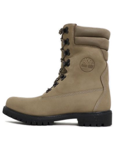 画像1: 【送料無料】TIMBERLAND PREMIUM TALL BOOT MEDIUM BEIGE NUBUCK