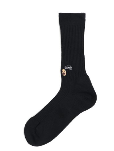 画像1: WHIMSY SOCKS EMJAY SOCKS BLACK