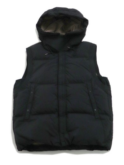 画像1: 【送料無料】Ten-c BOREAL DOWN VEST 24CTCUX03195003780 BLK