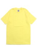 PRO CLUB HEAVY WEIGHT S/S TEE-LEMON