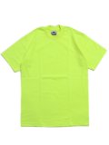 PRO CLUB HEAVY WEIGHT S/S TEE-SAFETY GREEN