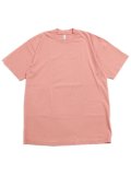 LOS ANGELES APPAREL 6.5oz GARMENT DYED CREW TEE-CORAL