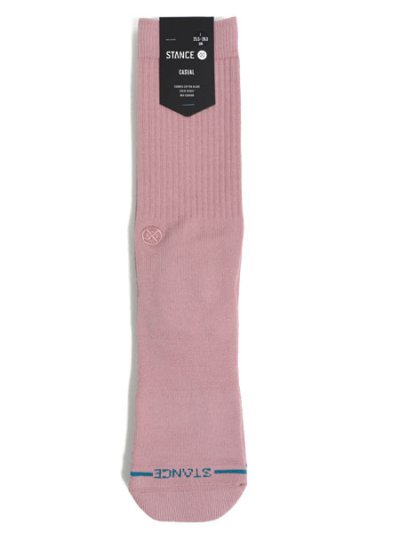 画像1: STANCE ICON SOCKS DUSTY ROSE