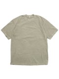 LOS ANGELES APPAREL 6.5oz GARMENT DYED CREW TEE-MUSHROOM