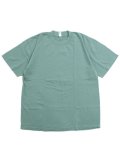 LOS ANGELES APPAREL 6.5oz GARMENT DYED CREW TEE-ATLANTIC GRN