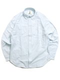 【送料無料】REIGNING CHAMP COTTON OXFORD WINDSOR SHIRT WHITE/BLUE