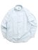 画像1: 【送料無料】REIGNING CHAMP COTTON OXFORD WINDSOR SHIRT WHITE/BLUE (1)