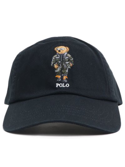 画像2: 【送料無料】POLO RALPH LAUREN POLO BEAR TWILL BALL CAP POLO BLACK