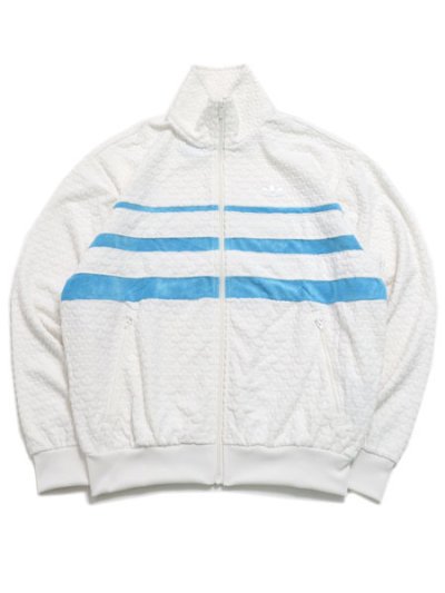 画像1: 【送料無料】ADIDAS MONOGRAM TRACK TOP-CLOUD WHITE