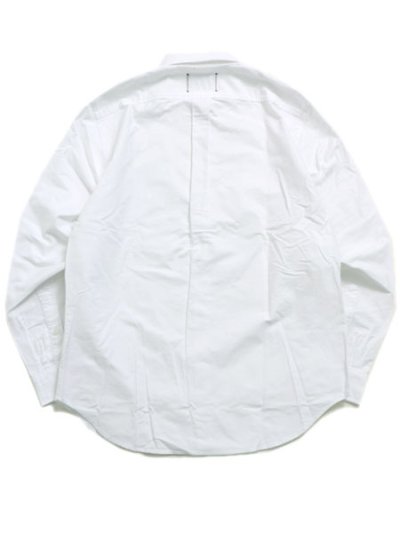 画像2: 【送料無料】REIGNING CHAMP COTTON OXFORD WINDSOR SHIRT WHITE