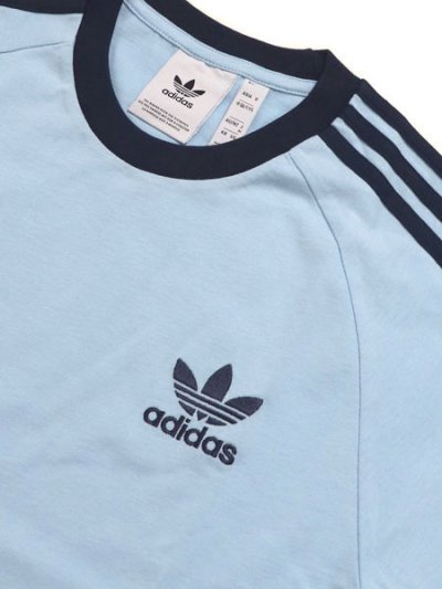 画像3: ADIDAS 3-STRIPES TEE-CLEAR SKY