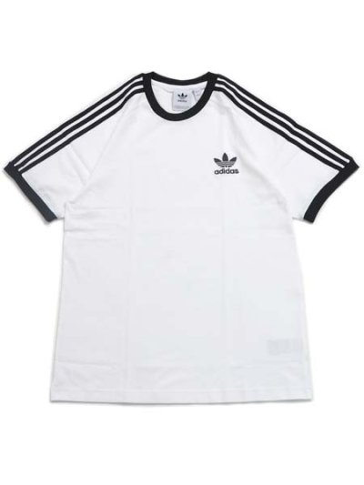 画像1: ADIDAS 3-STRIPES TEE-WHITE