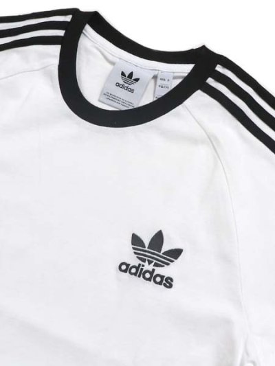 画像3: ADIDAS 3-STRIPES TEE-WHITE